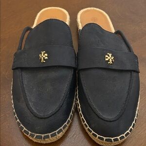 Navy blue Espadrille loafers 9.5